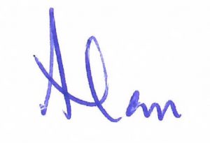 alan signature