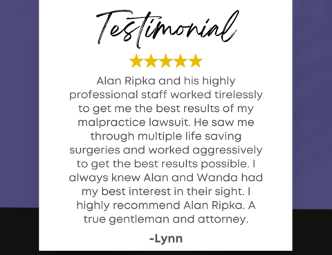 Client testimonial Alan Ripka New York Attorney